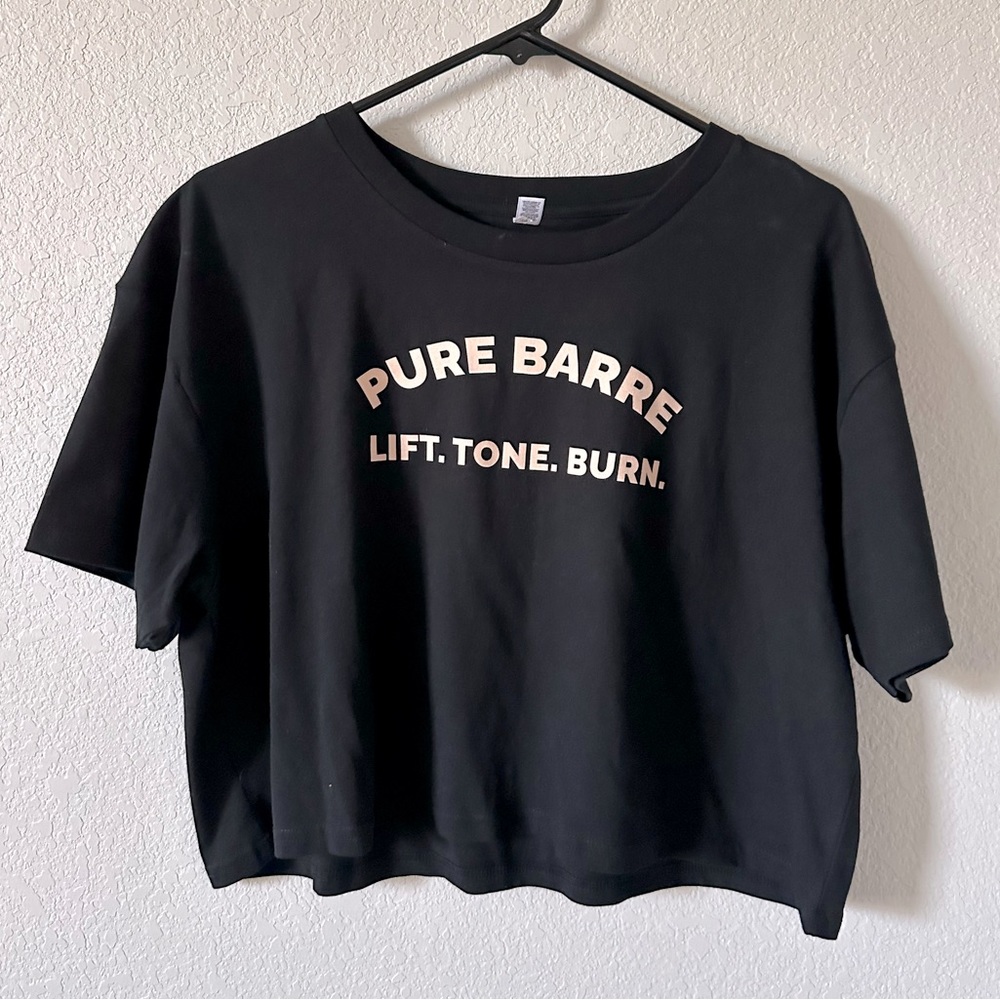 Pure Barre Cropped Tee